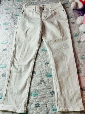 LOFT White Straight-Leg Women's Jeans